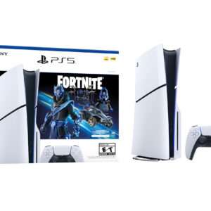 Sony - PlayStation 5 Slim Console - Fortnite Cobalt Star Bundle - White